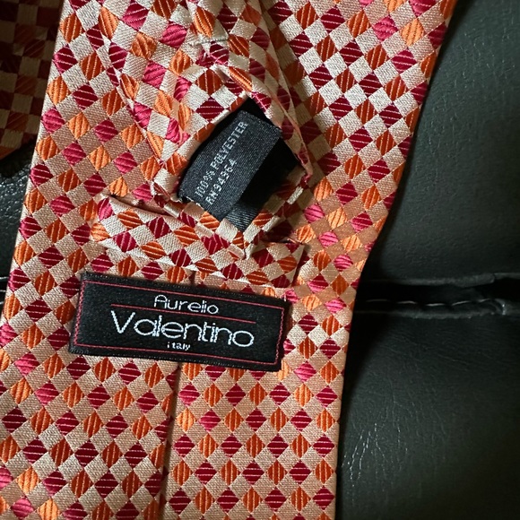 Aurelio Valentino Italy Tie, Cufflinks, Handkerchief men’s Accessory Set - Picture 6 of 8